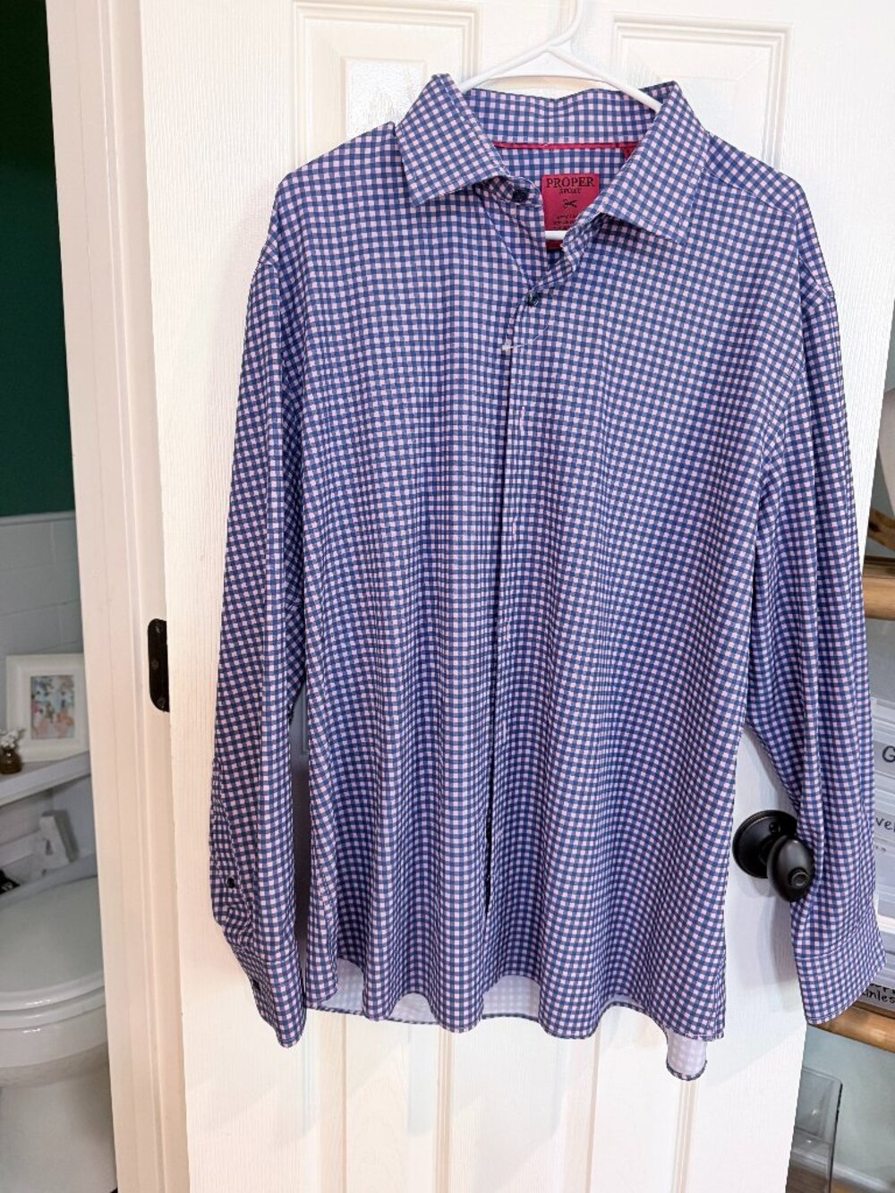 Proper Cloth 4 Way Stretch Performance Blend Shirt-XL
